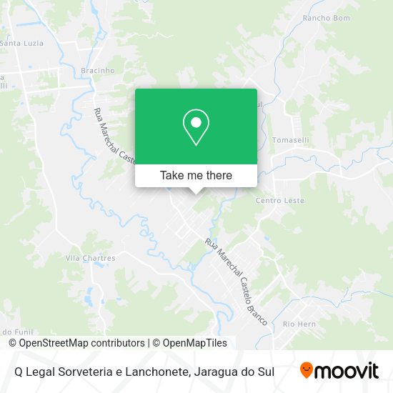 Q Legal Sorveteria e Lanchonete map
