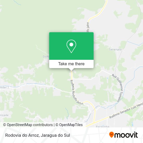 Rodovia do Arroz map