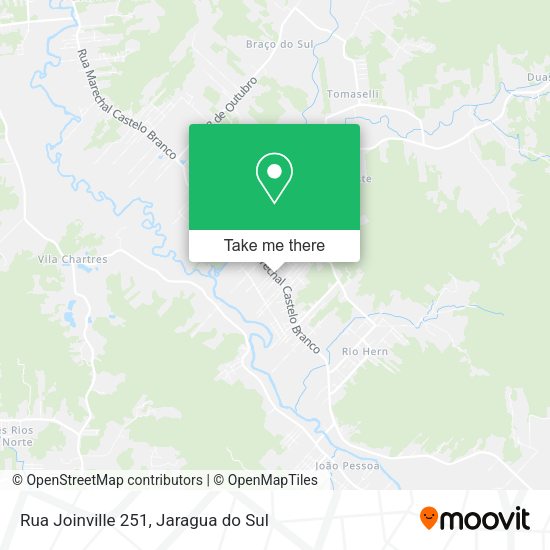 Rua Joinville 251 map