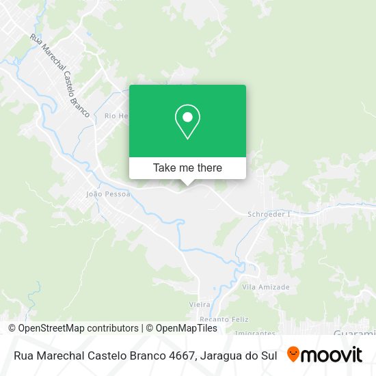 Rua Marechal Castelo Branco 4667 map