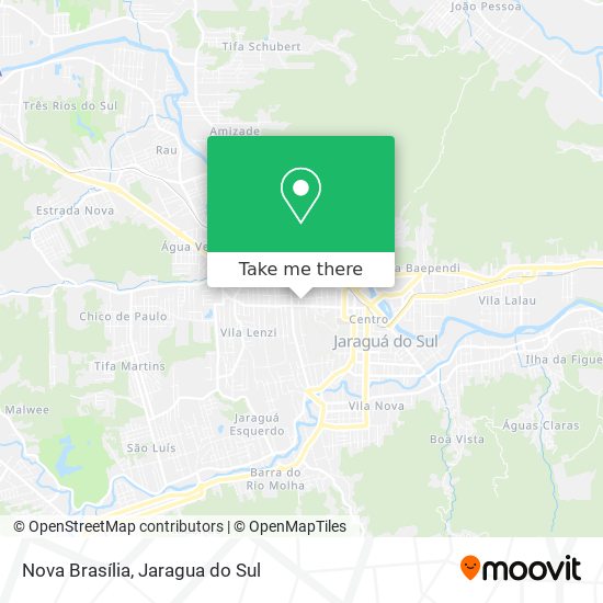 Nova Brasília map