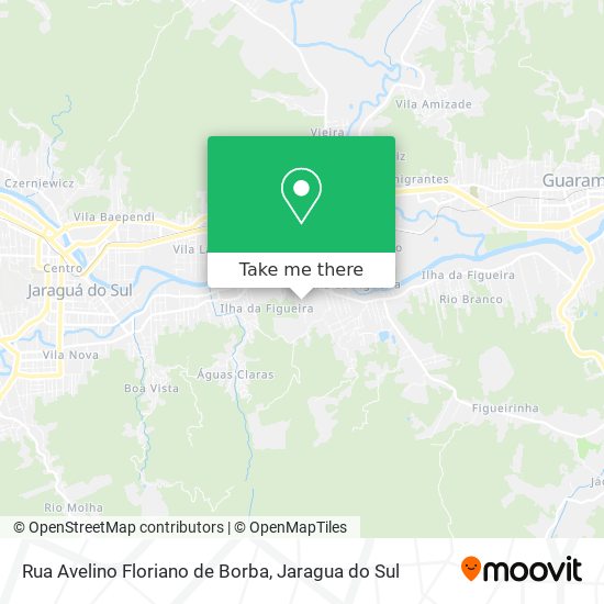 Mapa Rua Avelino Floriano de Borba