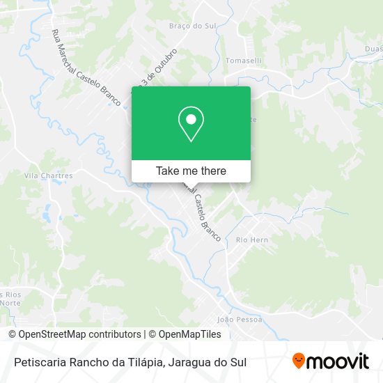 Petiscaria Rancho da Tilápia map