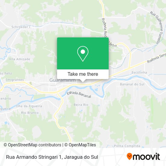 Rua Armando Stringari 1 map