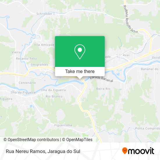 Rua Nereu Ramos map