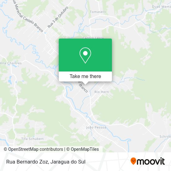 Rua Bernardo Zoz map