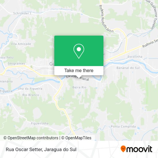 Rua Oscar Setter map