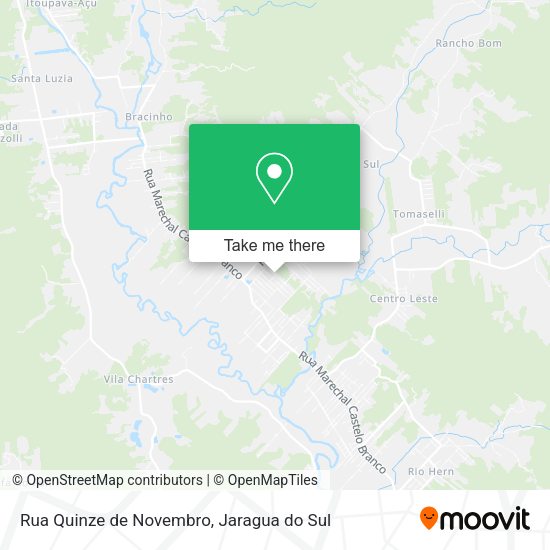 Rua Quinze de Novembro map