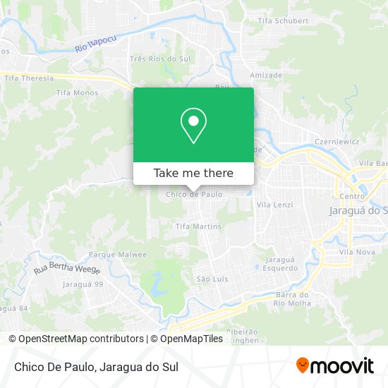 Chico De Paulo map