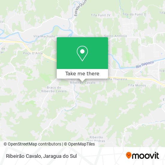 Ribeirão Cavalo map