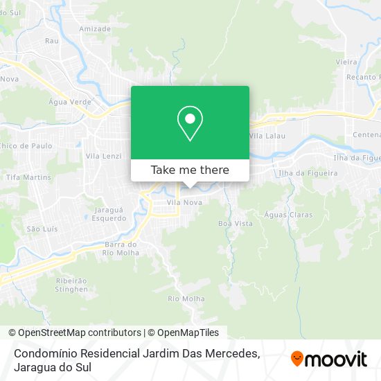 Mapa Condomínio Residencial Jardim Das Mercedes