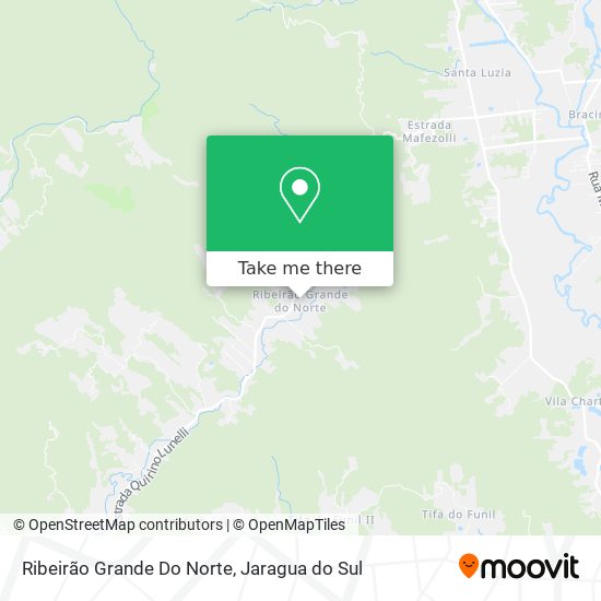 Ribeirão Grande Do Norte map