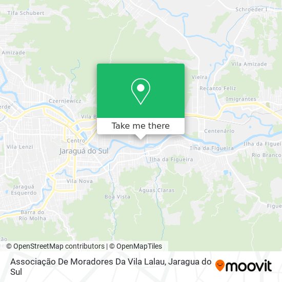 Associação De Moradores Da Vila Lalau map