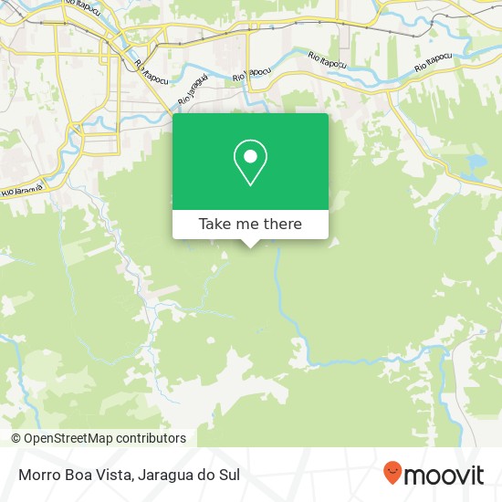 Mapa Morro Boa Vista