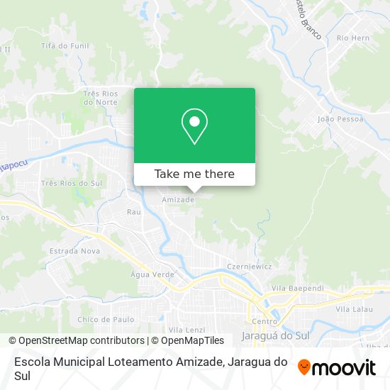Escola Municipal Loteamento Amizade map