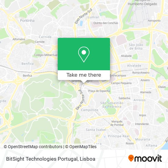 BitSight Technologies Portugal map