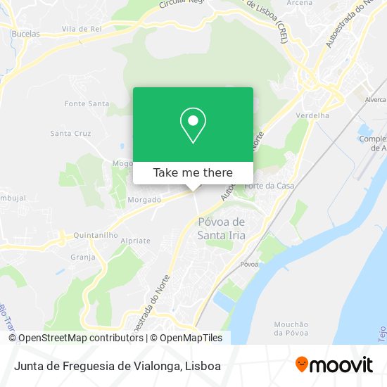 Junta de Freguesia de Vialonga map
