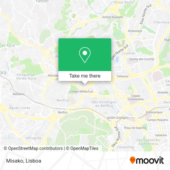 Misako mapa
