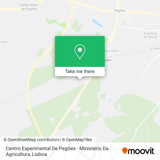 Centro Experimental De Pegões - Ministério Da Agricultura map