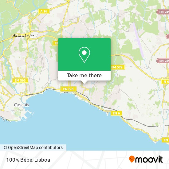 100% Bébe map