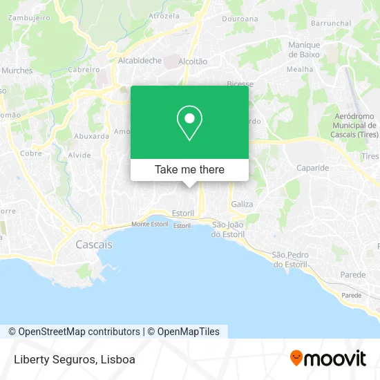 Liberty Seguros map