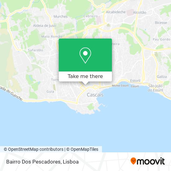 Bairro Dos Pescadores mapa