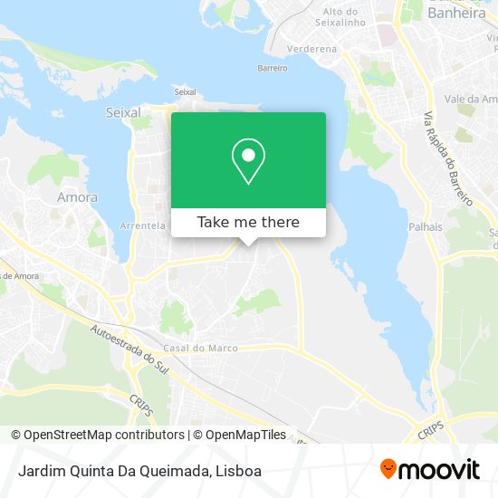 Jardim Quinta Da Queimada map