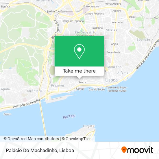 Palácio Do Machadinho map
