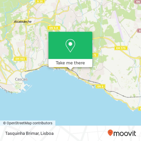 Tasquinha Brimar map
