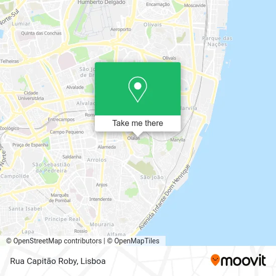 Rua Capitão Roby map