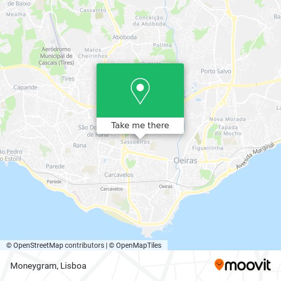 Moneygram map