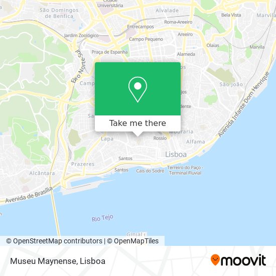 Museu Maynense mapa