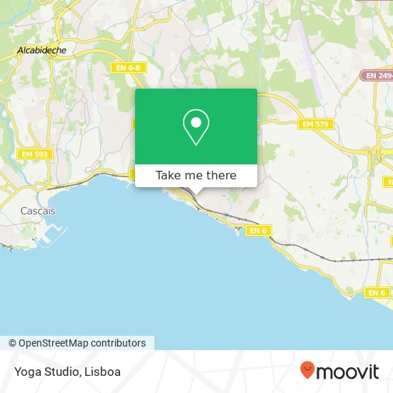 Yoga Studio mapa