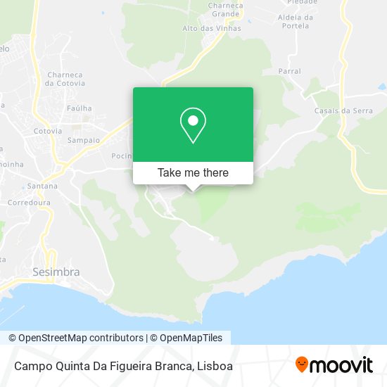 Campo Quinta Da Figueira Branca map