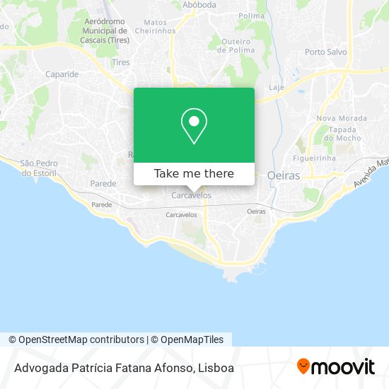 Advogada Patrícia Fatana Afonso map