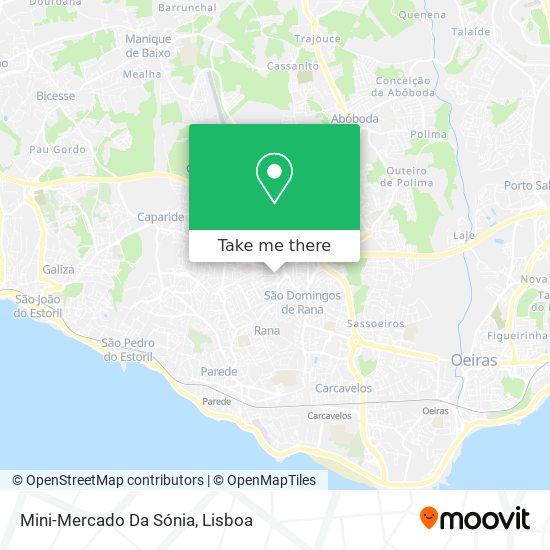 Mini-Mercado Da Sónia map
