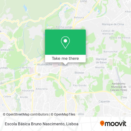 Escola Básica Bruno Nascimento map