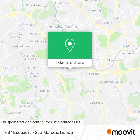 68ª Esquadra - São Marcos mapa