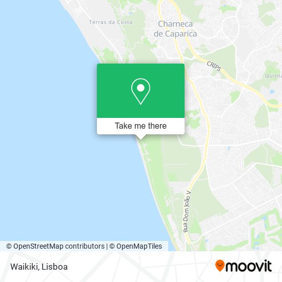 Waikiki mapa