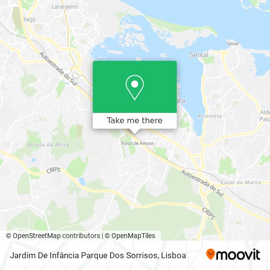 Jardim De Infância Parque Dos Sorrisos map