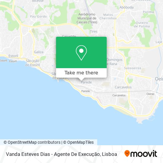 Vanda Esteves Dias - Agente De Execução map