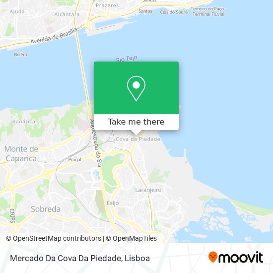 Mercado Da Cova Da Piedade map