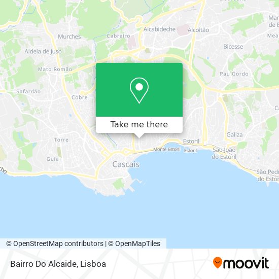 Bairro Do Alcaide map