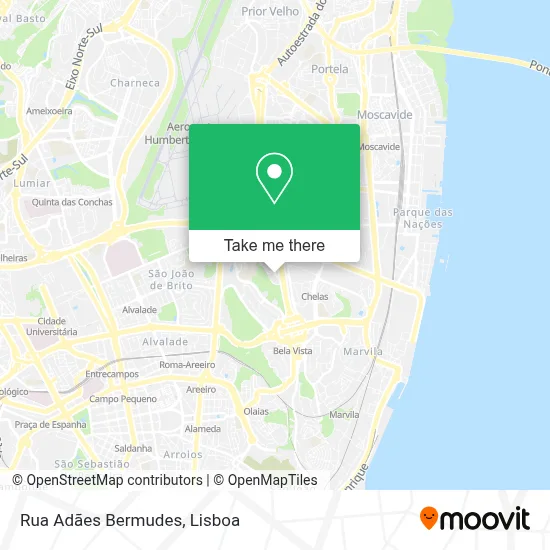 Rua Adães Bermudes map