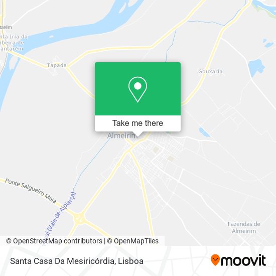 Santa Casa Da Mesiricórdia mapa