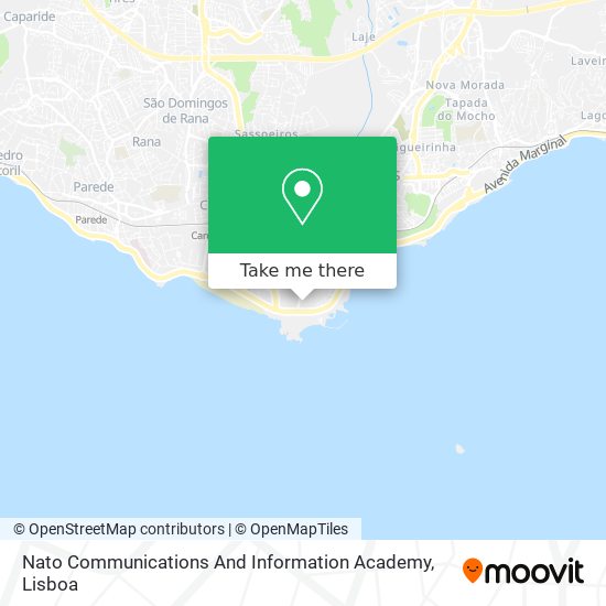 Nato Communications And Information Academy mapa