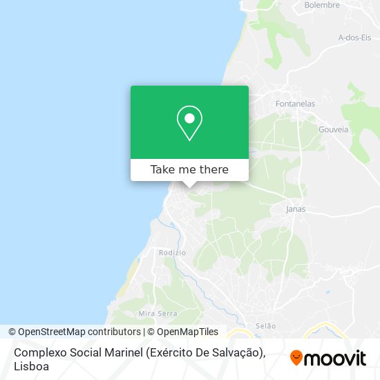 Complexo Social Marinel (Exército De Salvação) map