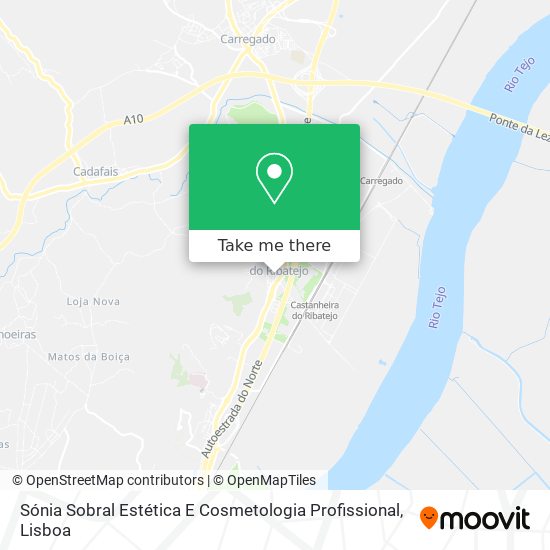 Sónia Sobral Estética E Cosmetologia Profissional map