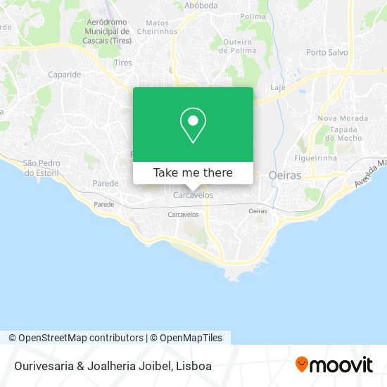 Ourivesaria & Joalheria Joibel map