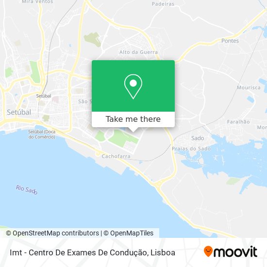 Imt - Centro De Exames De Condução map